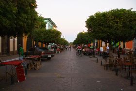 Granada, Nicaragua Calle Calzada street scene, with cafes and vendors – Best Places In The World To Retire – International Living